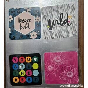 4 Pack Motivational  fridge  magnets Lot A